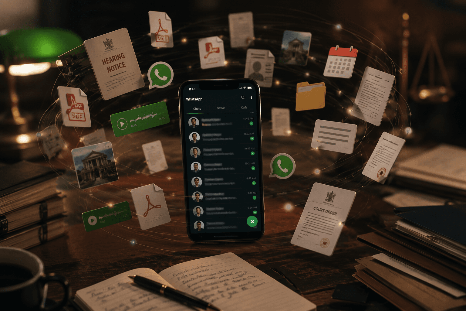 WhatsApp has become the unofficial operating system of modern litigation, where hearing updates, client communication, documents, and critical case information flow through a single conversation stream.